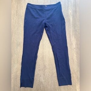 VINEYARD VINES NAVY BLUE CROPPED TROUSER LEGGINGS - Size 2 SKU:26